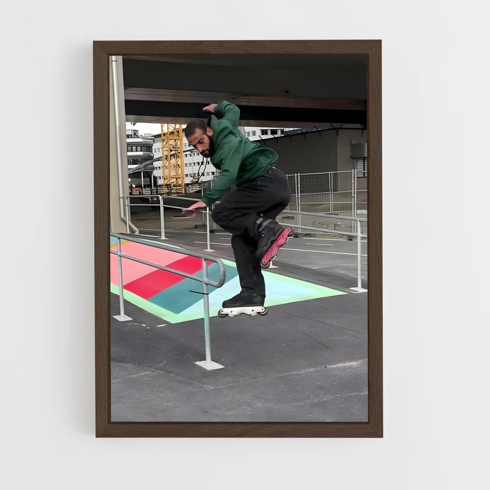 Poster Skater's Leap – affiche Rollerblade (vue 5)